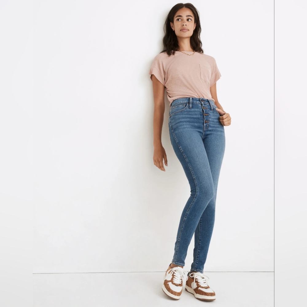 Madewell High Rise Skinny Jeans